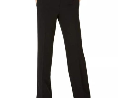 KASPER Women s Straight-Fit Modern Dress Pants 2 Petite Black Tab-Waist, NWT Supply