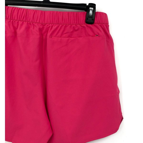 OUTDOOR VOICES Mens High Stride 5  Short XL Azalea Pink For Sale