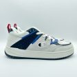 Champion Men s Fifty94 Dial Up Lo Sneaker US 12 EU 46 White Blue Athletic Fashion