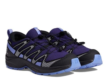 Salomon Kids Xa Pro V8 CS Waterproof Shoe Size 5 EU 37 Purple Black Sale