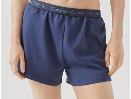 OUTDOOR VOICES Women s Rugby 3  Short XS Dark Sky For Discount