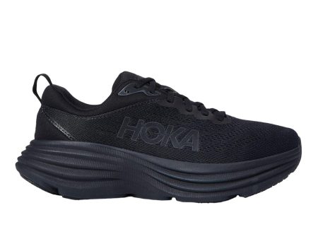 Hoka Womens Bondi 8 Running Shoes Size 9 B Black Athletic Supply