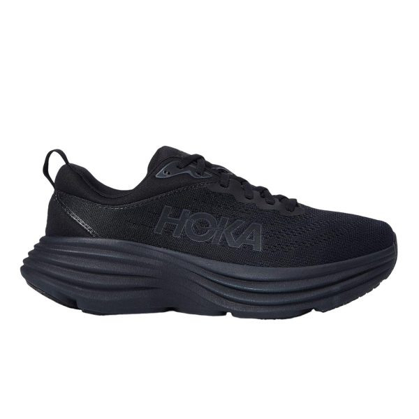 Hoka Womens Bondi 8 Running Shoes Size 9 B Black Athletic Supply