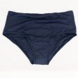 ANDIE SWIM High Waisted Bottom XS Flat Navy Blue XS Full Coverage Swimsuit NWT Online Sale