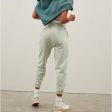 Everlane Womens Track Jogger Small Light Green Hot on Sale