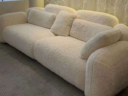 FLAVIO THREE SEATER SHERPA SOFA Sale