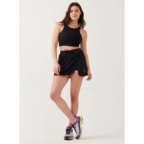 OUTDOOR VOICES Women s RecMesh 3.5  Skort Medium Black Online