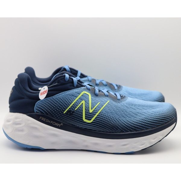 New Balance Mens Fresh Foam 840v1 Running Shoes 9.5 WIDE EE Blue Athletic Sale