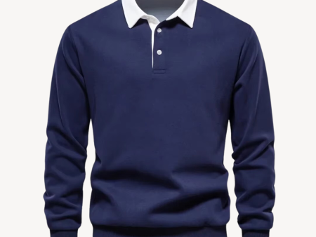 ANSEL - POLO A MANICHE LUNGHE Online now