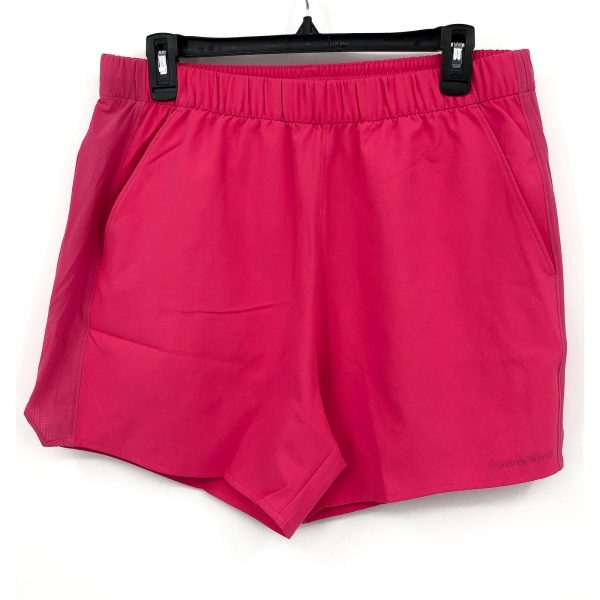 OUTDOOR VOICES Mens High Stride 5  Short XL Azalea Pink For Sale