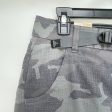 prAna Mens Zion Shorts Size 28 Gravel Camo Grey 10 inch Inseam on Sale