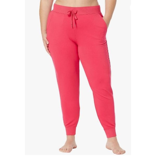 SKECHERS Women s GoLounge Restful Jogger Large Pink Coral Terry on Sale