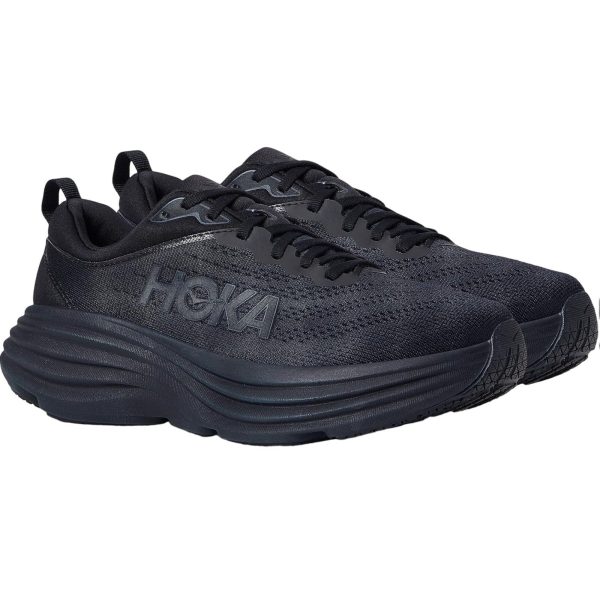 Hoka Womens Bondi 8 Running Shoes Size 9 B Black Athletic Supply