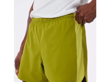 OUTDOOR VOICES Men s High Stride 5  Short XS Green Lined Lightweight Pockets NWT Online now