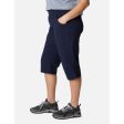 COLUMBIA Women’s Anytime Casual Capri Pants 3X in Dark Nocturnal Blue Sale