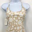 OUTDOOR VOICES Women s The Exercise Dress Small Tan Cream Floral Shorts NWT Online now