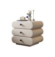 Artiss Bedside Table 3 Drawers Side Table Leather For Discount