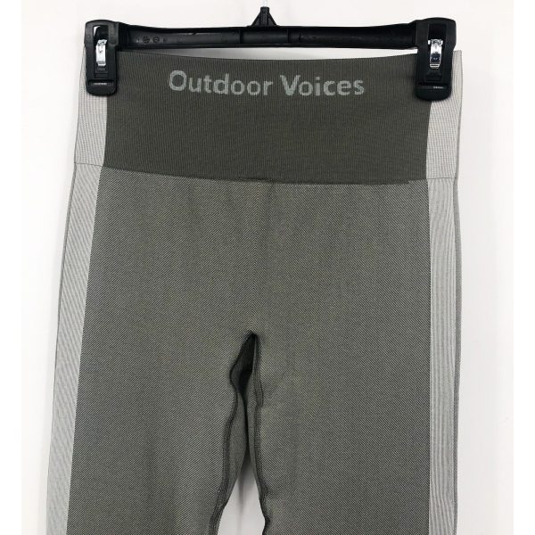 OUTDOOR VOICES Women s SeamlessSmooth 7 8 Legging Small Graphite Grey Dove NWT Discount