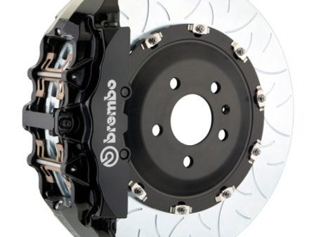 Brembo 10-16 E550 Sedan Front GT BBK 6 Piston Cast 380x34 2pc Rotor Slotted Type3-Black Fashion