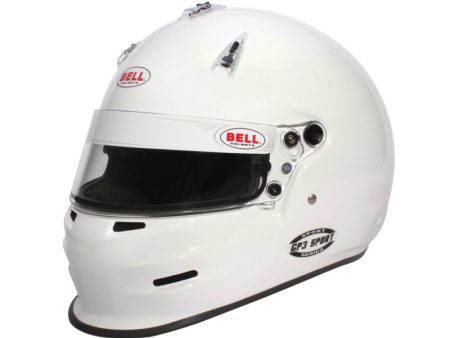 Bell GP3 Sport SA2020 V15Brus Helmet - Size 57 (White) Online