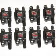 Granatelli 05-13 GM LS1 LS2 LS3 LS4 LS5 LS6 LS7 LS9 LSA  Hi-Perf Coil Packs - Black (Set of 8) Hot on Sale