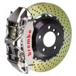 Brembo 00-02 S4 02-05 A4 06-08 A4 Front GTR BBK 6 Piston Billet 355x32 2pc Rotor Drilled- Nickel Discount