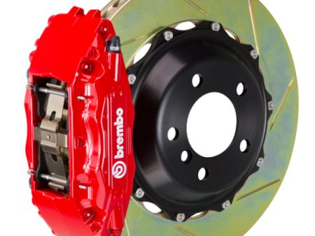 Brembo 00-02 CL500 03-05 S600 03-06 CL600 Fr GT BBK 4Pis Cast 2pc 355x32 2pc Rtr Slot Type1-Red Discount