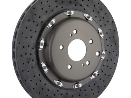 Brembo 09-11 GTR Front 2-Piece CCM-R Discs 380x34 CCM-R Drilled For Discount