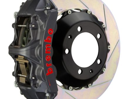 Brembo 99-07 Evo VI VII VIII IXFront GTS BBK 6 Piston Cast 355x32 2pc Rotor Slotted Type1-Black HA Sale