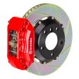 Brembo 00-04 Jetta 1.8t Front GT BBK 4 Piston Cast 2pc 328x28 2pc Rotor Slotted Type1-Red Cheap