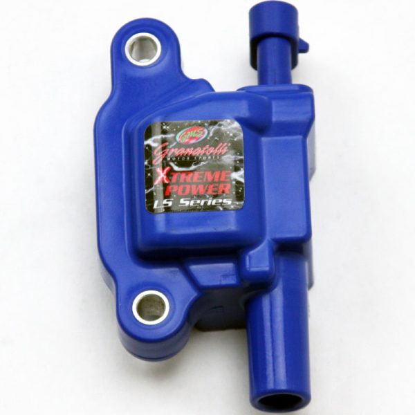 Granatelli 05-13 GM LS1 LS2 LS3 LS4 LS5 LS6 LS7 LS9 LSA Extreme Coil Packs - Blue (Single) on Sale