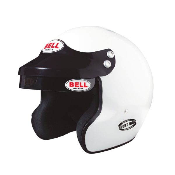 Bell Sport Mag SA2020 V15 Brus Helmet-- Size 65-66 (White) For Sale