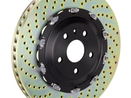 Brembo 08-16 R8 4.2 5.2 Excl CC Brake Front 2-Piece Discs 380x34 2pc Rotor Drilled Discount