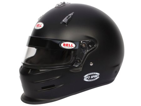 Bell GP3 Sport SA2020 V15 Brus Helmet - Size 60 (Black) Sale