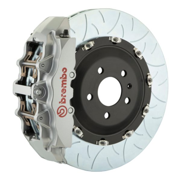 Brembo 00-02 CL500 03-05 S600 03-06 CL600 Fr GT BBK 8Pis Cast 380x34 2pc Rtr Slot Type3-Silver For Cheap