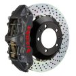 Brembo 00-02 S4 02-05 A4 06-08 A4 Front GTS BBK 6 Piston Cast 355x32 2pc Rotor Drilled-Black HA Discount