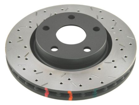 DBA 1994 Land Rover Defender 90 Front 4000 Series Drilled & Slotted Rotor Sale