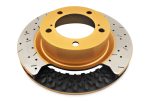 DBA 97-05 Holden Commodore   Ute Front Drilled & Slotted 4000 Series Rotor Fashion